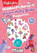 Unicorn Hidden Pictures Puffy Sticker Playscenes