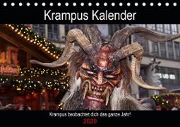 Krampus Kalender 2020 (Tischkalender 2020 DIN A5 quer)