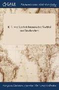 K. L. Von Knebels Literarischer Nachla Und Briefwechsel