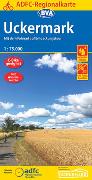 ADFC-Regionalkarte Uckermark, 1:75.000, mit Tagestourenvorschlägen, reiß- und wetterfest, E-Bike-geeignet, GPS-Tracks Download