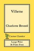 Villette (Cactus Classics Large Print)