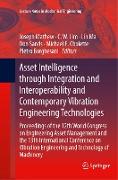 Asset Intelligence through Integration and Interoperability and Contemporary Vibration Engineering Technologies