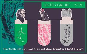 libri_x Literarische Magnetlesezeichen Jacob Grimm