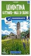 Leventina Gotthard - Valle di Blenio Nr. 43 Wanderkarte 1:40 000