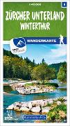 Zürcher Unterland - Winterthur Nr. 08 Wanderkarte 1:40 000
