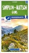 Simplon - Aletsch Goms Nr. 42 Wanderkarte 1:40 000