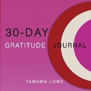 30-Day Gratitude Journal