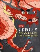 Ukiyo-e: Ein Malbuch für Erwachsene: Japanische Holschnittkunst aus Japan
