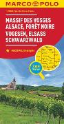 MARCO POLO Regionalkarte Vogesen, Elsass, Schwarzwald 1:200.000