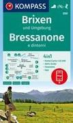 KOMPASS Wanderkarte 050 Brixen und Umgebung, Bressanone e dintorni 1:25.000