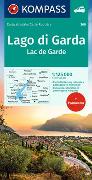 KOMPASS Autokarte Lago di Garda, Lac de Garde 1:125.000