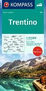 KOMPASS Autokarte Trentino 1:150.000