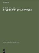 Studies for Einar Haugen