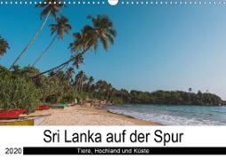 Sri Lanka auf der Spur - Tiere, Hochland und Küste (Wandkalender 2020 DIN A3 quer)