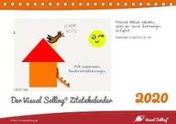 Visual Selling® Zitatekalender 2020 (Tischkalender 2020 DIN A5 quer)
