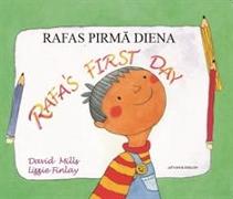Rafa's First Day Latvian and English