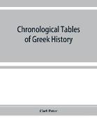 Chronological tables of Greek history