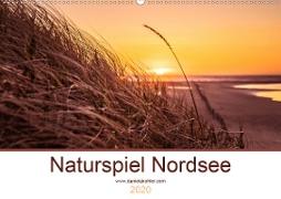 Naturspiel Nordsee (Wandkalender 2020 DIN A2 quer)