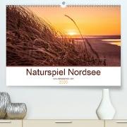Naturspiel Nordsee (Premium, hochwertiger DIN A2 Wandkalender 2020, Kunstdruck in Hochglanz)