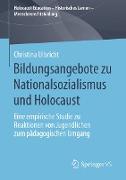 Bildungsangebote zu Nationalsozialismus und Holocaust