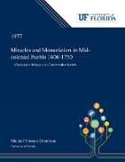 Miracles and Monasticism in Mid-colonial Puebla 1600-1750