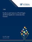 Synthesis and Analysis of Real Single-sideband Signals for Communication Systems