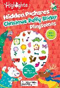 Christmas Hidden Pictures Puffy Sticker Playscenes