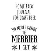 Home Brew Journal For Craft Beer