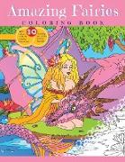 AMAZING FAIRIES, Coloring book for girls