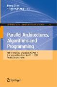 Parallel Architectures, Algorithms and Programming