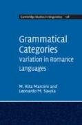 Grammatical Categories: Variation in Romance Languages