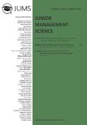 Junior Management Science, Volume 4, Issue 1, March 2019