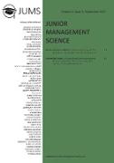 Junior Management Science, Volume 2, Issue 2, September 2017
