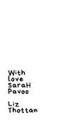 With Love, Sarah Pavoo