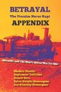 Betrayal: The Promise Never Kept -- APPENDIX: Genocide and The West's Secrect War For OIL!