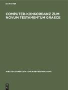 Computer-Konkordanz zum Novum Testamentum Graece