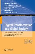 Digital Transformation and Global Society