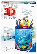 Ravensburger 3D Puzzle 11176 - Utensilo Unterwasserwelt - Stiftehalter für Tierliebhaber ab 6 Jahren, Schreibtisch-Organizer für Kinder und Erwachsene