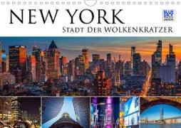 New York - Stadt der Wolkenkratzer (Wandkalender 2021 DIN A4 quer)
