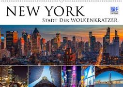 New York - Stadt der Wolkenkratzer (Wandkalender 2021 DIN A2 quer)