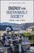 Energy for Sustainable Society