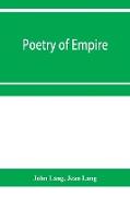 Poetry of empire, nineteen centuries of British history
