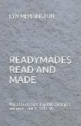 Readymades Read and Made: Marcel Duchamp's linguistic strategies and jokes Part 1 1912-1916