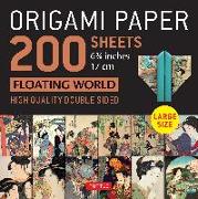 Origami Paper 200 sheets Floating World 6 3/4" (17 cm)