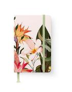 Floral 10x15 cm - GreenLine Journal - 176 Seiten, Punktraster und blanko - Hardcover - gebunden