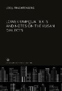 Lower Umpqua Texts and Notes on the Kusan Dialects