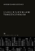 Studies in New England Transcendentalism