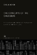 The Concepts of the Calculus
