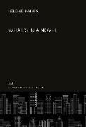 What'S in a Novel