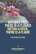 Within a Tree, There Is a Flower. Within a Rock, There Is a Flame